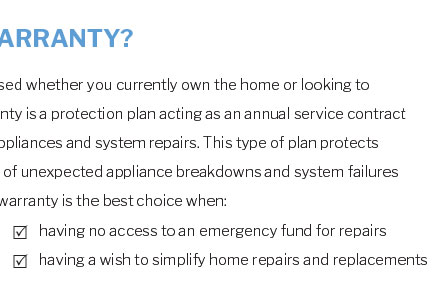 appliance warranty placentia